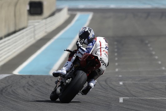 Troy: "Get on this bike. Then follow me."