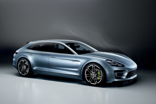"Studie", sagt Porsche und stellt das Design der nächsten Panameras vor. (Bild: Porsche)